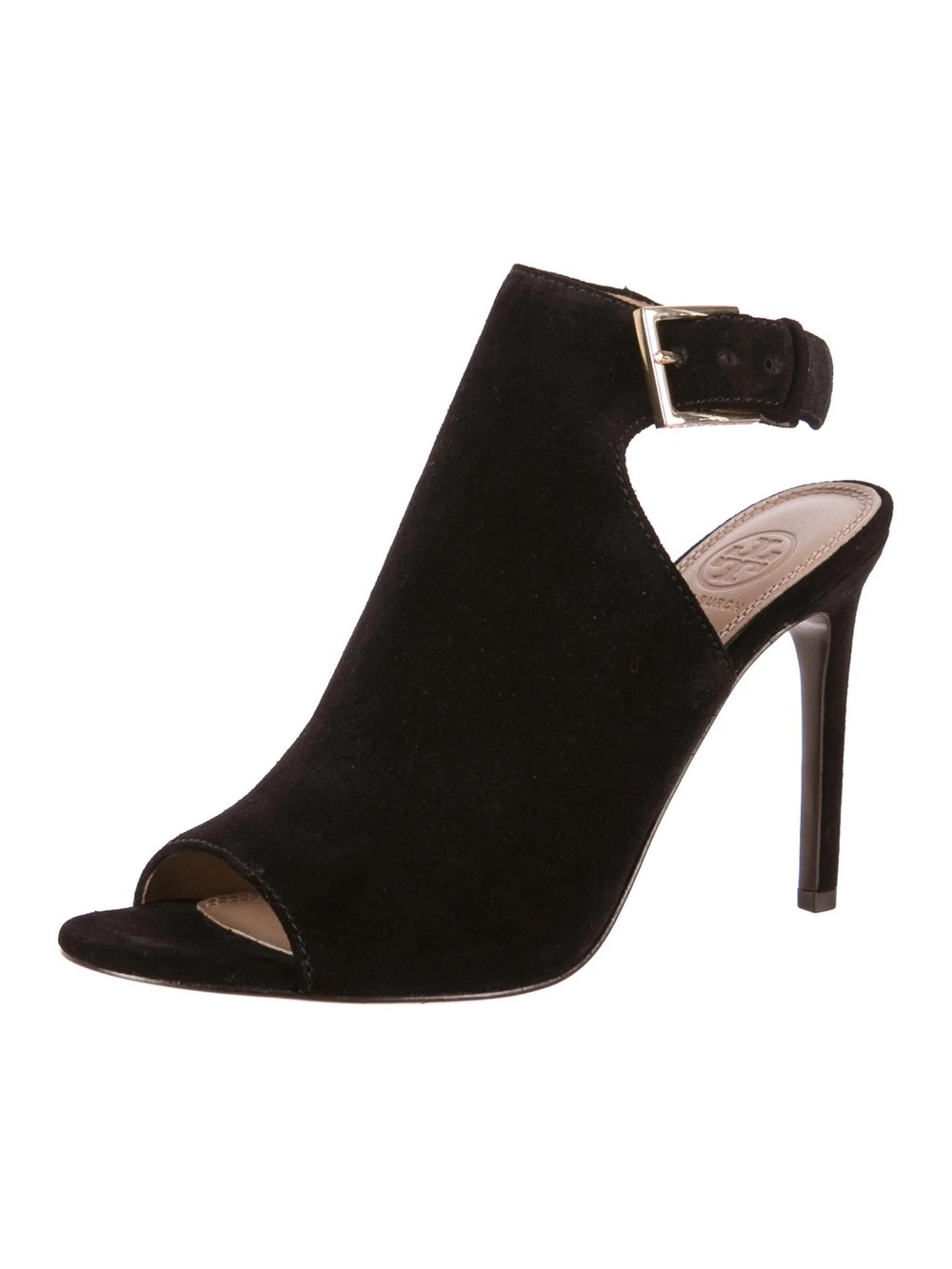Tory Burch Britannia Peep Toe Heeled Sandals